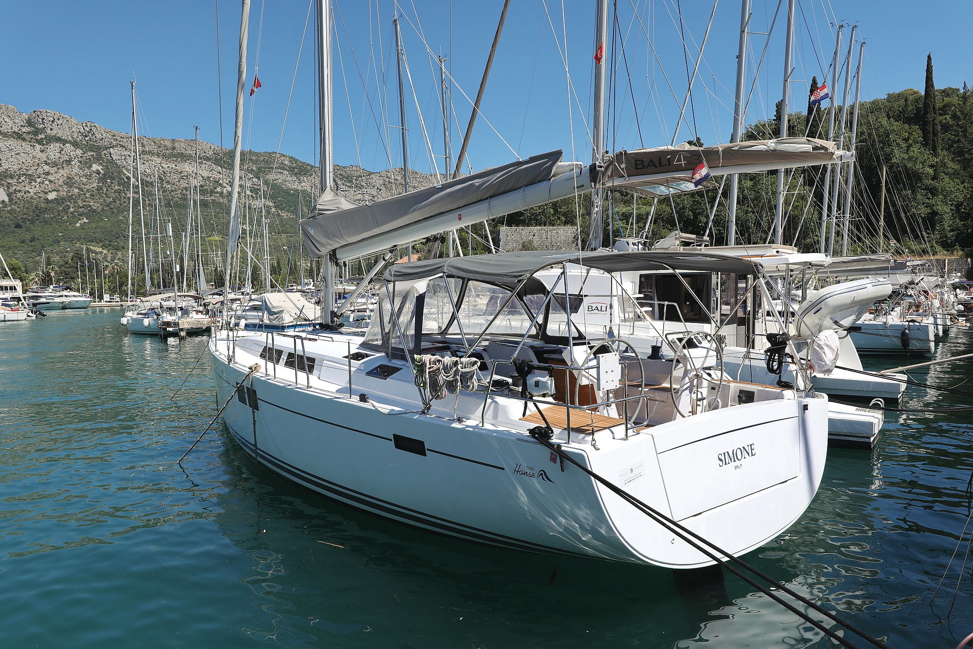 Hanse 505 - 5 + 1 cab. - Yacht Charter Komolac & Boat hire in Croatia Dubrovnik-Neretva Dubrovnik Komolac ACI Marina Dubrovnik 1