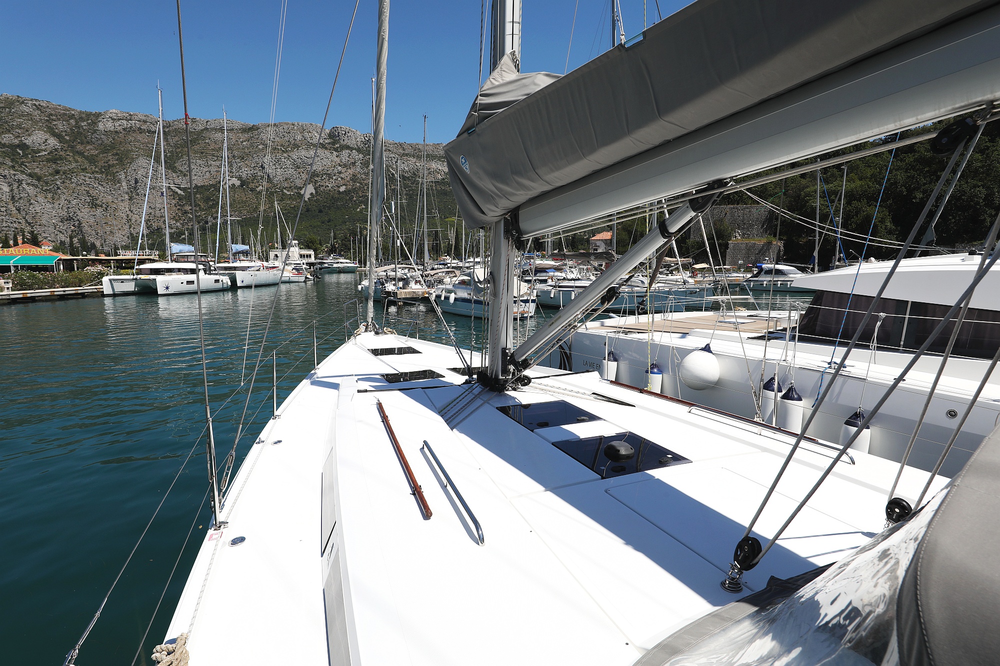Hanse 505 - 5 + 1 cab. - Yacht Charter Dubrovnik & Boat hire in Croatia Dubrovnik-Neretva Dubrovnik Komolac ACI Marina Dubrovnik 6