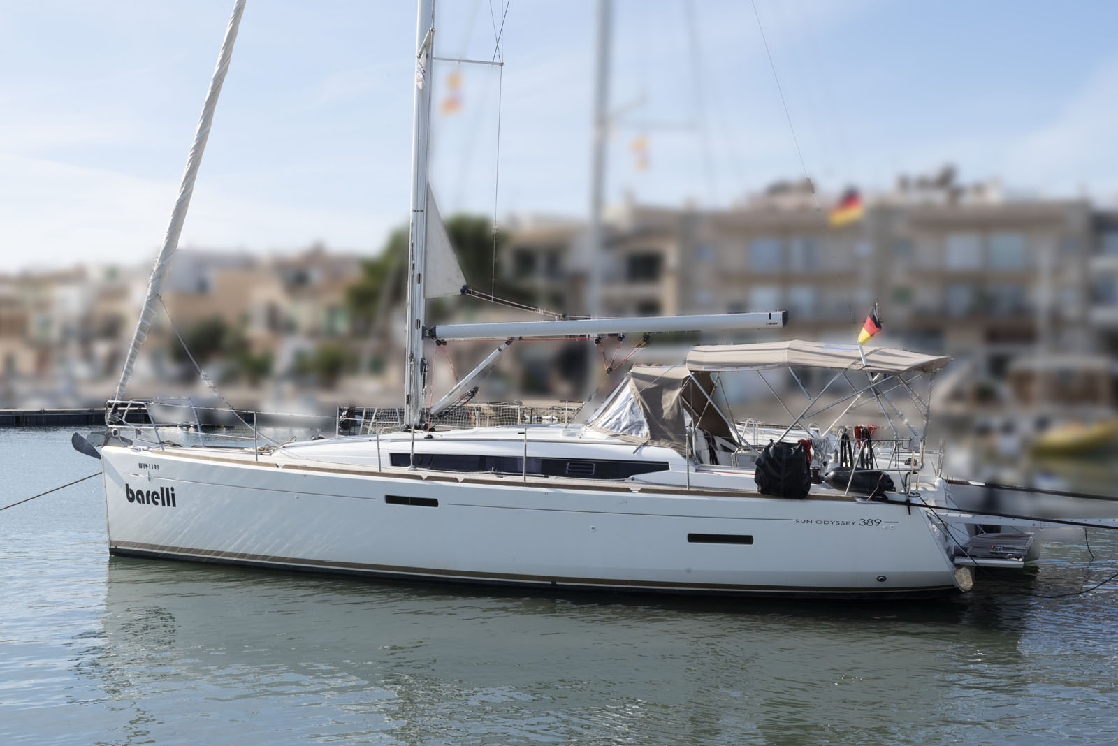 Sun Odyssey 389 - Yacht Charter Portocolom & Boat hire in Spain Balearic Islands Mallorca Portocolom Porto Colom 1
