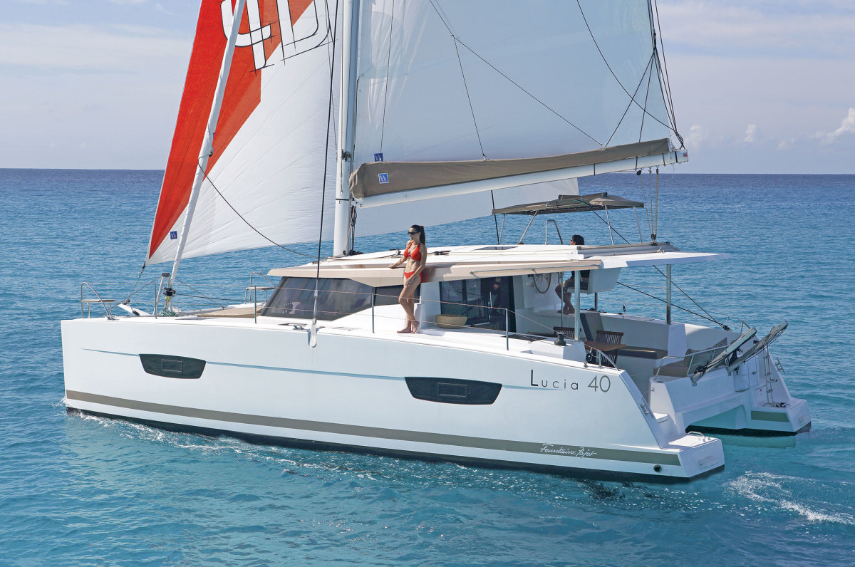 Fountaine Pajot Lucia 40 - Catamaran Charter Rhodes & Boat hire in Greece Dodecanese Rhodes Rhodes Marina 2