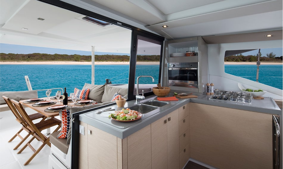 Fountaine Pajot Lucia 40 - Yacht Charter Rhodes & Boat hire in Greece Dodecanese Rhodes Rhodes Marina 3