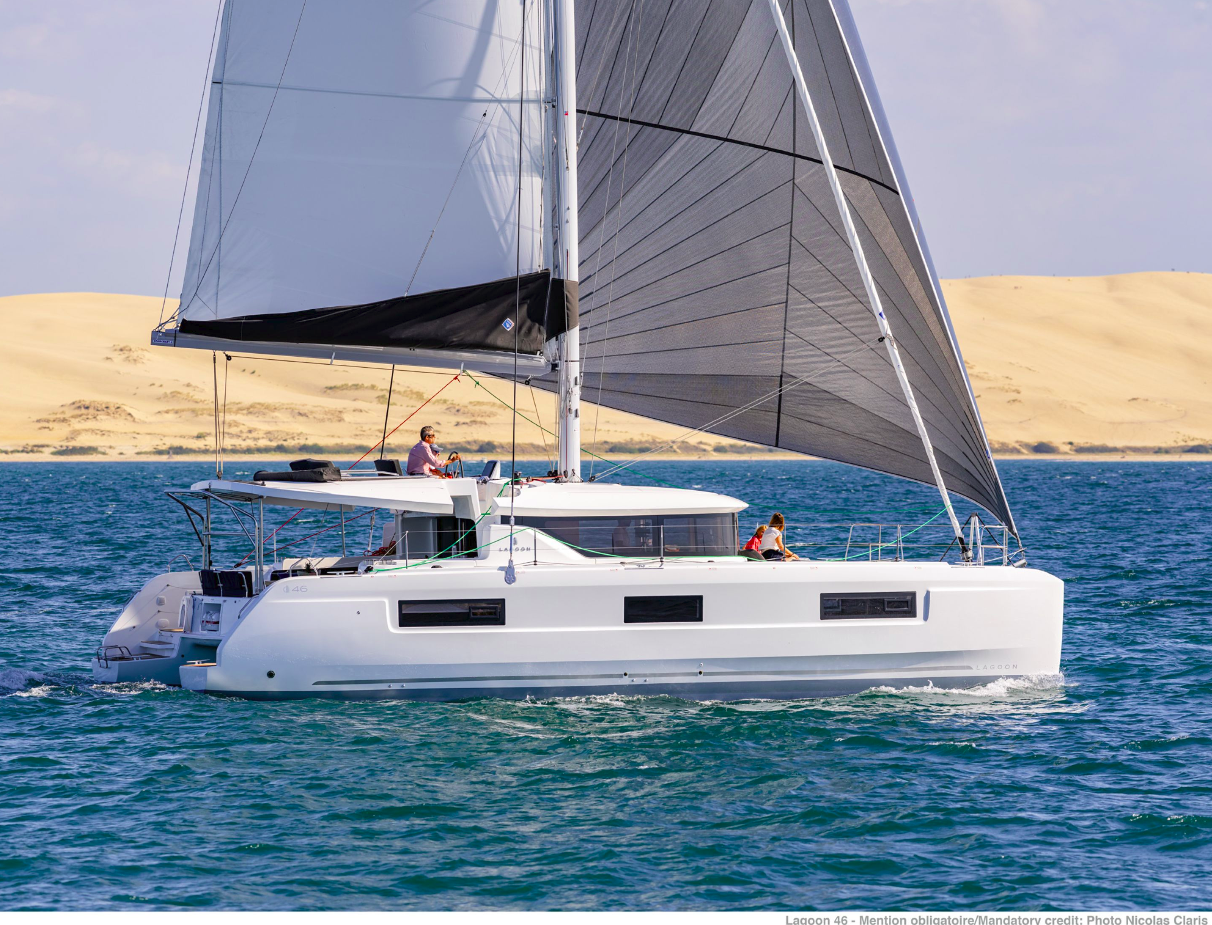 Lagoon 46 - 4 + 2 cab. - Yacht Charter Rhodes & Boat hire in Greece Dodecanese Rhodes Rhodes Marina 1