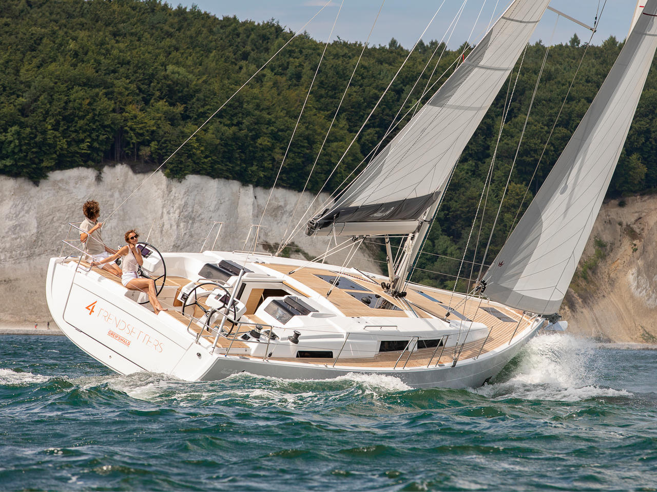 Hanse 458 - 3 cab. - Yacht Charter Trogir & Boat hire in Croatia Split-Dalmatia Split Trogir Seget Donji Marina Baotić 6