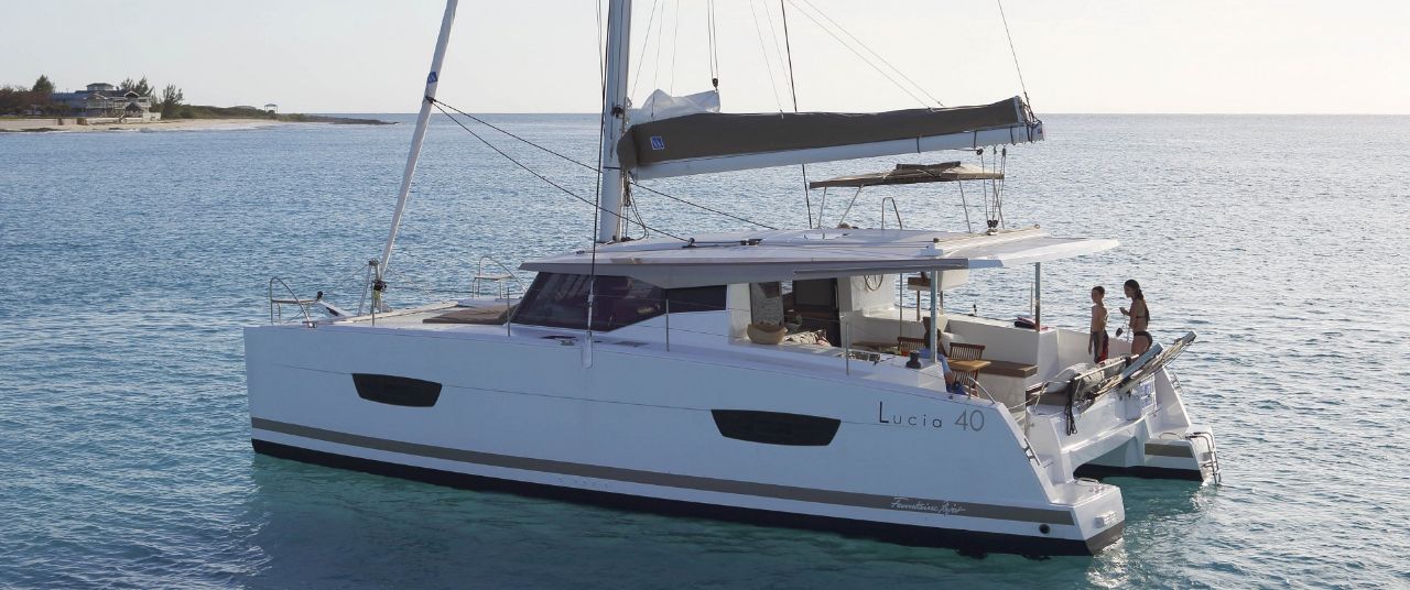 Fountaine Pajot Lucia 40 - 3 cab. - Yacht Charter US Virgin Islands & Boat hire in US Virgin Islands St. Thomas East End Compass Point Marina 2