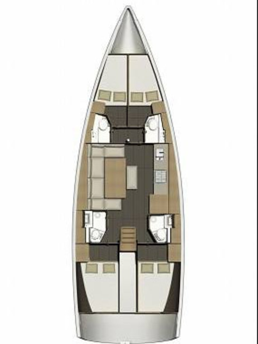 Dufour 460 GL - Yacht Charter Marsala & Boat hire in Italy Sicily Aegadian Islands Marsala Marsala Marina 2
