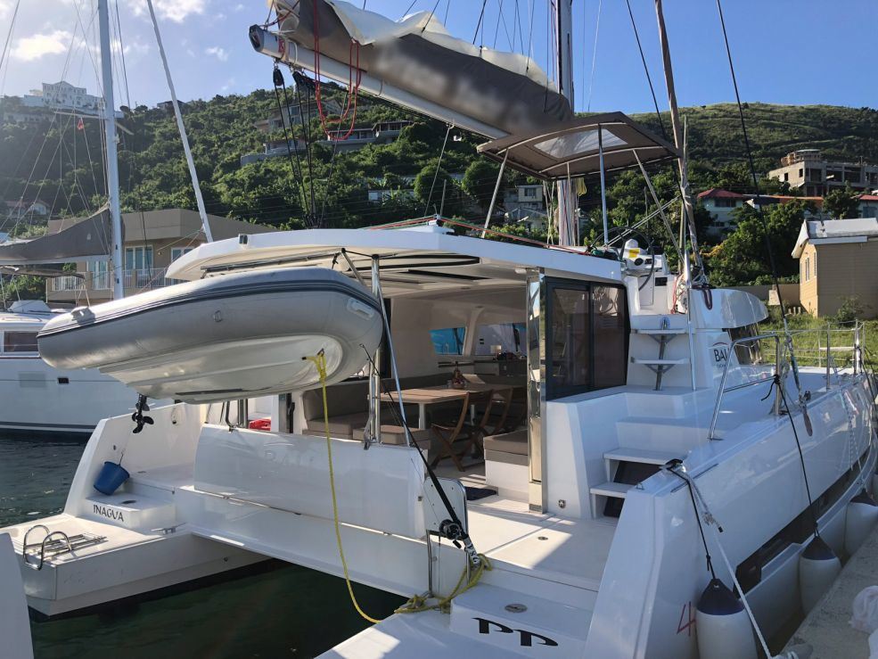 Bali 4.0 - 4 + 2 cab. - Catamaran Charter Guadeloupe & Boat hire in Guadeloupe Pointe a Pitre Marina de Bas du Fort 1