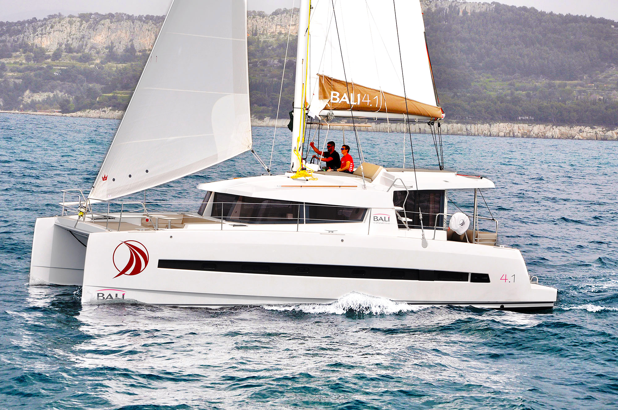 Bali 4.1 - 4 cab. - Catamaran Charter Zadar & Boat hire in Croatia Zadar Biograd Biograd na Moru Marina Kornati 2