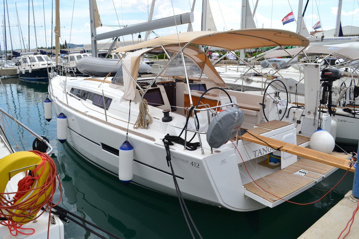 Dufour 412 GL - Yacht Charter Sukosan & Boat hire in Croatia Zadar Sukošan Marina D-Marin Dalmacija 3