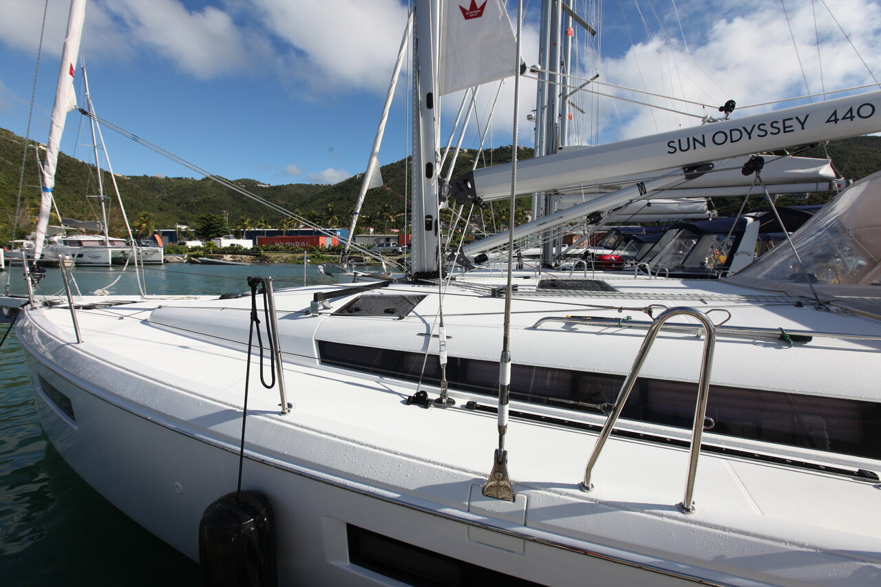 Sun Odyssey 440 - 2 cab. - Yacht Charter Tortola & Boat hire in British Virgin Islands Tortola Road Town Joma Marina 1