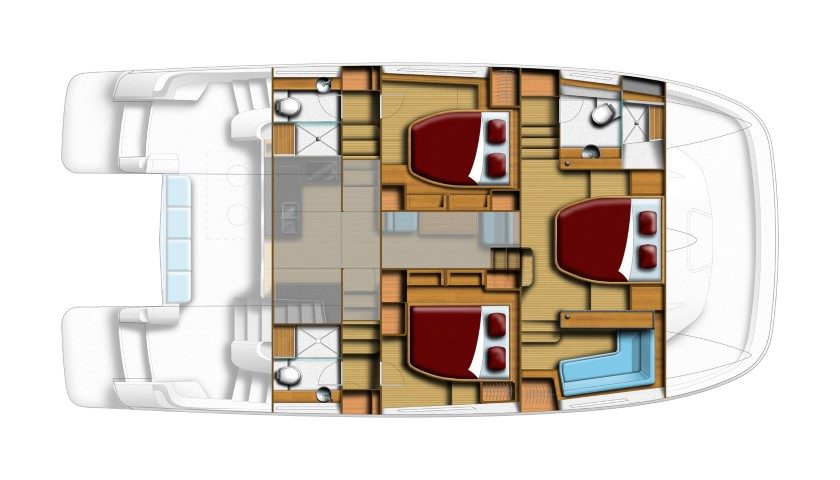 Aquila 44 - Motor Boat Charter Bahamas & Boat hire in Bahamas Abaco Islands Marsh Harbour Conch Inn Marina 3
