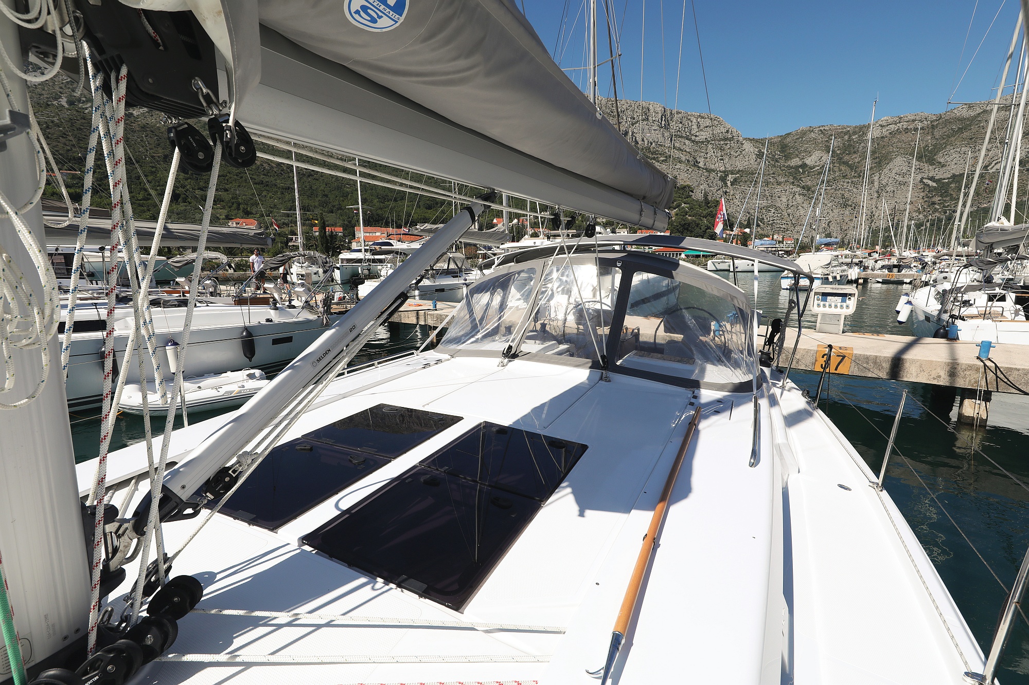 Hanse 458 - Yacht Charter Biograd na Moru & Boat hire in Croatia Zadar Biograd Biograd na Moru Marina Kornati 4