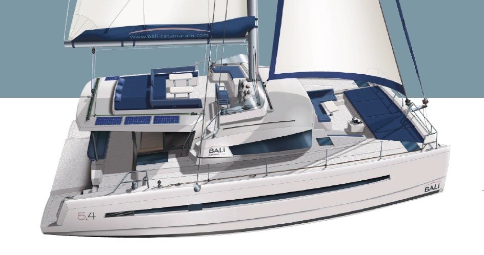 Bali 5.4 - 6 + 2 cab. - Yacht Charter Martinique & Boat hire in Martinique Le Marin Marina du Marin 5
