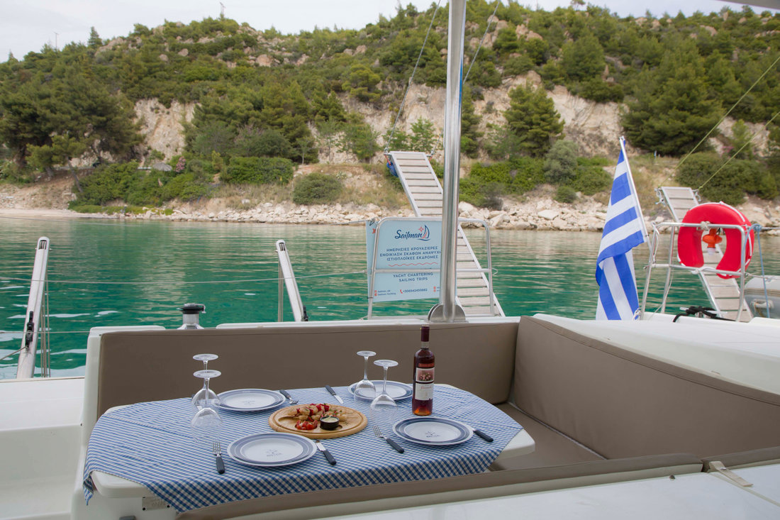 Lagoon 420 - 6 cab. - Yacht Charter Nikiti & Boat hire in Greece Northern Greece Chalkidiki Nikiti 3