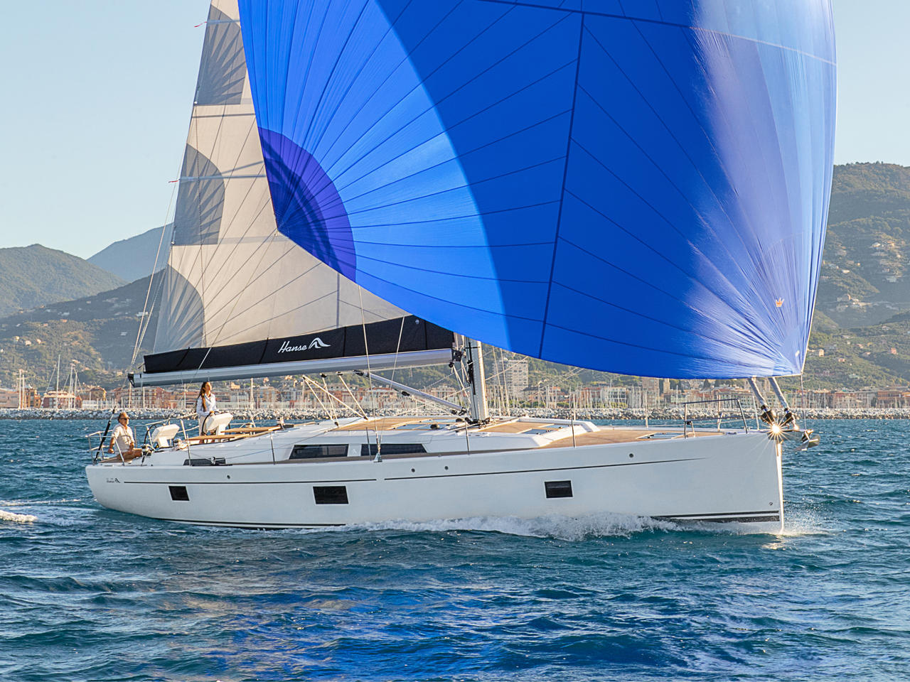 Hanse 508 - 5 + 1 cab. - Yacht Charter Rhodes & Boat hire in Greece Dodecanese Rhodes Rhodes Marina 1