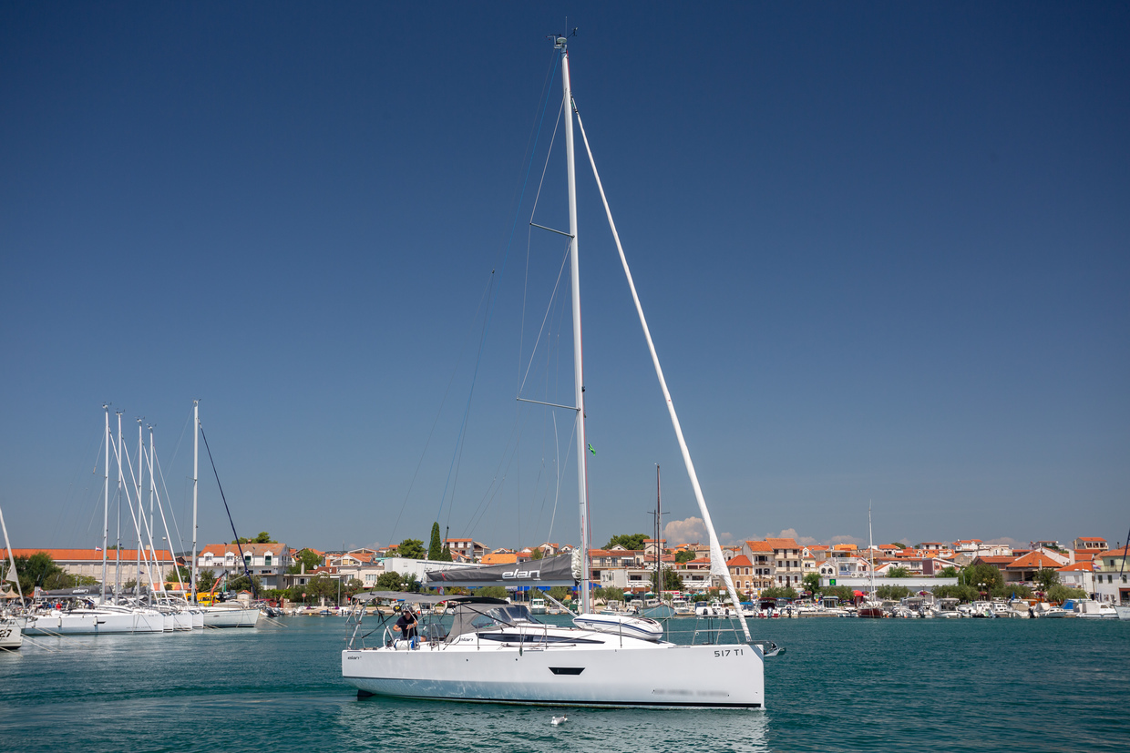 Elan E4 - Yacht Charter Pirovac & Boat hire in Croatia Šibenik Pirovac Marina Pirovac 1