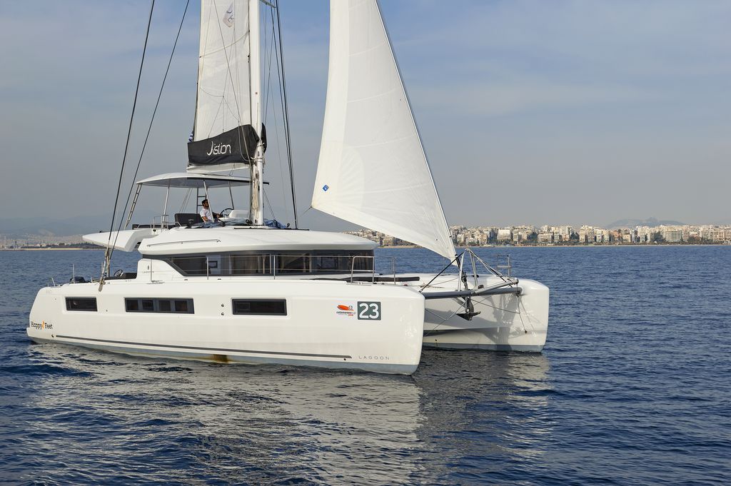 Lagoon 50 - Catamaran Charter worldwide & Boat hire in Greece Athens and Saronic Gulf Athens Alimos Alimos Marina 1