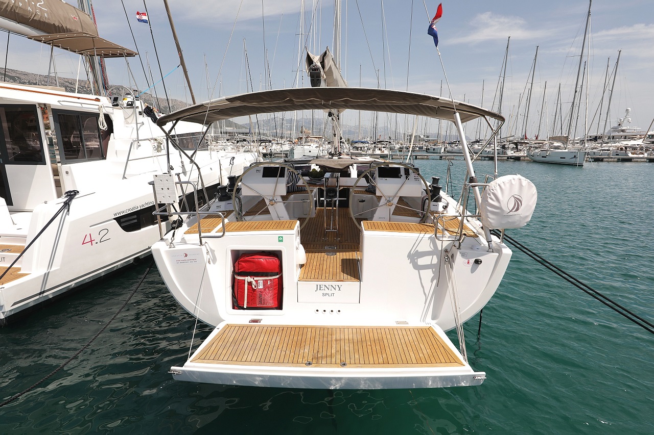 Hanse 455 - Yacht Charter Cheshire & Boat hire in Croatia Zadar Biograd Biograd na Moru Marina Kornati 1