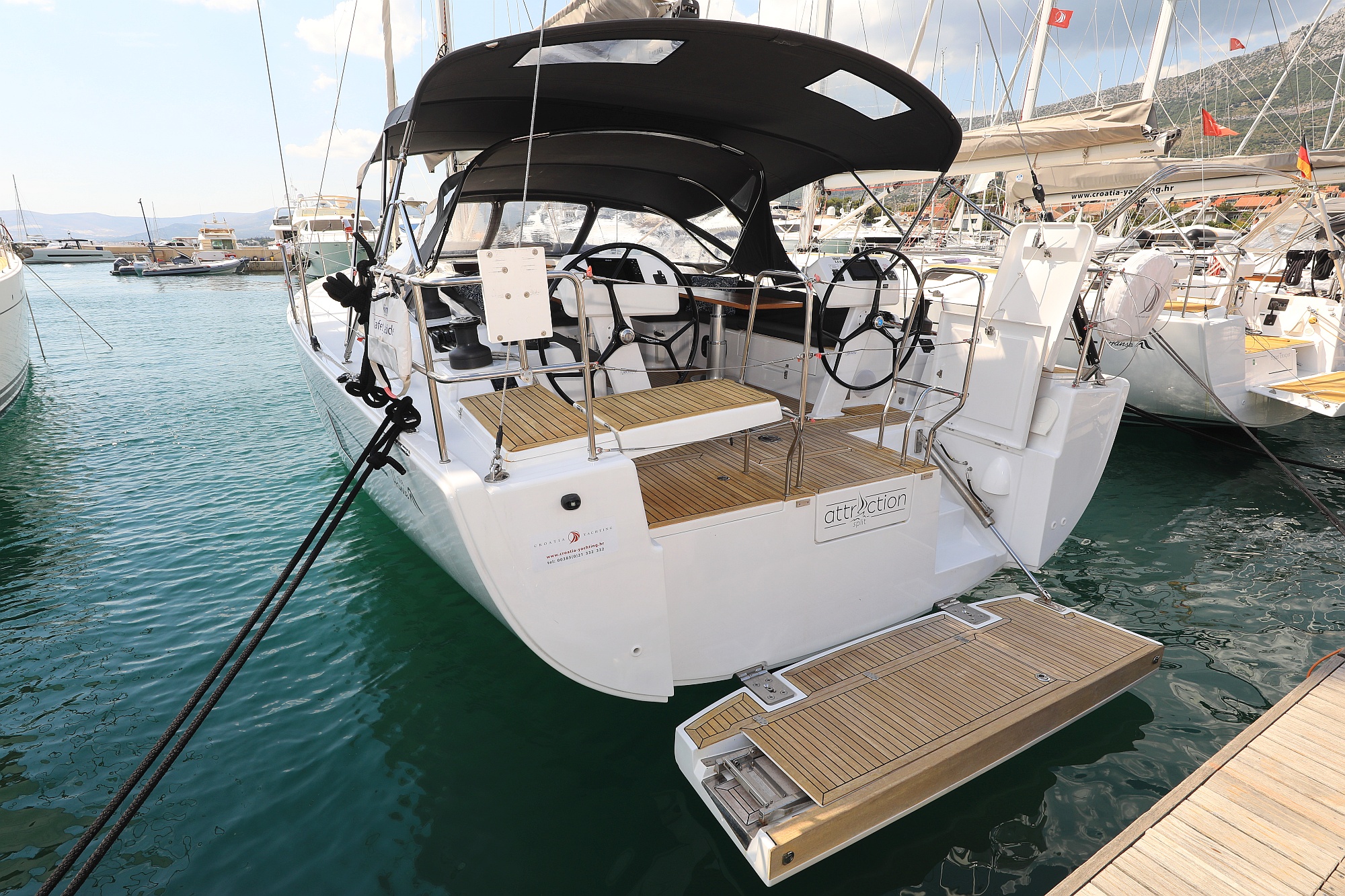 Hanse 508 - 5 + 1 cab. - Yacht Charter Seget Donji & Boat hire in Croatia Split-Dalmatia Split Trogir Seget Donji Marina Baotić 2
