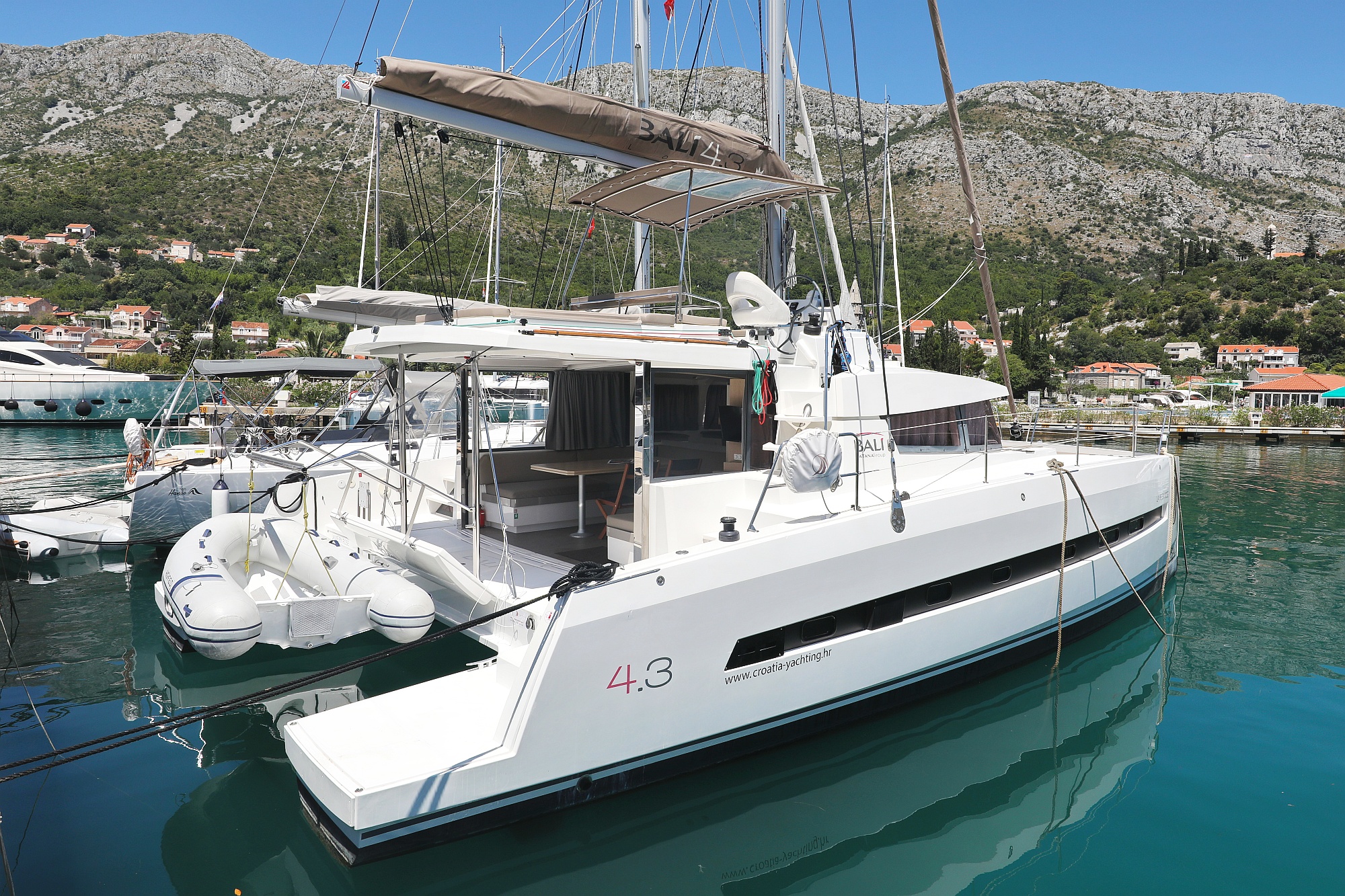 Bali 4.3 - 4 + 2 cab. - Yacht Charter Komolac & Boat hire in Croatia Dubrovnik-Neretva Dubrovnik Komolac ACI Marina Dubrovnik 1