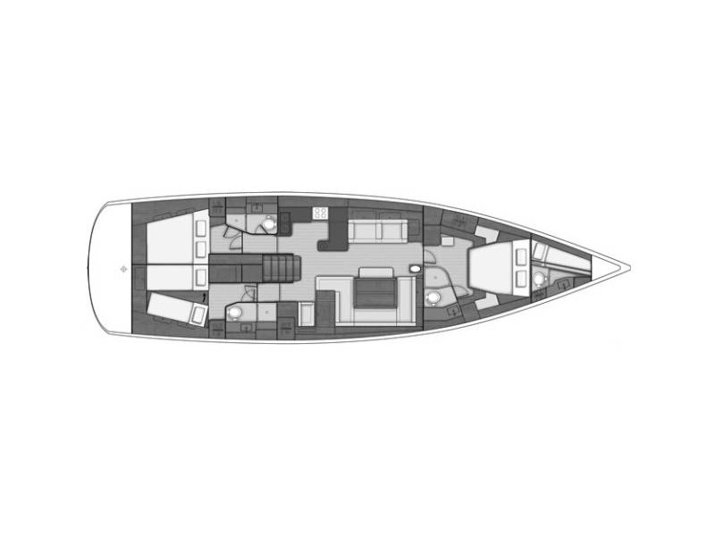 Oceanis 60 - Luxury Yacht Charter Croatia & Boat hire in Croatia Šibenik Marina Mandalina 3
