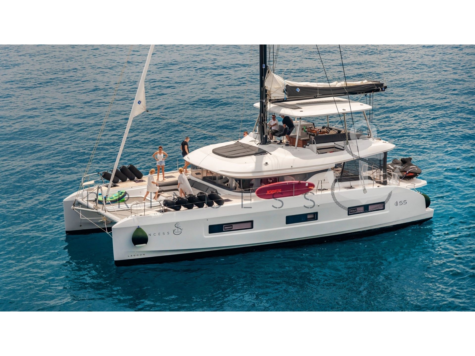 Lagoon 55 - Luxury Yacht Charter Croatia & Boat hire in Croatia Split-Dalmatia Split Split Marina Nava 2