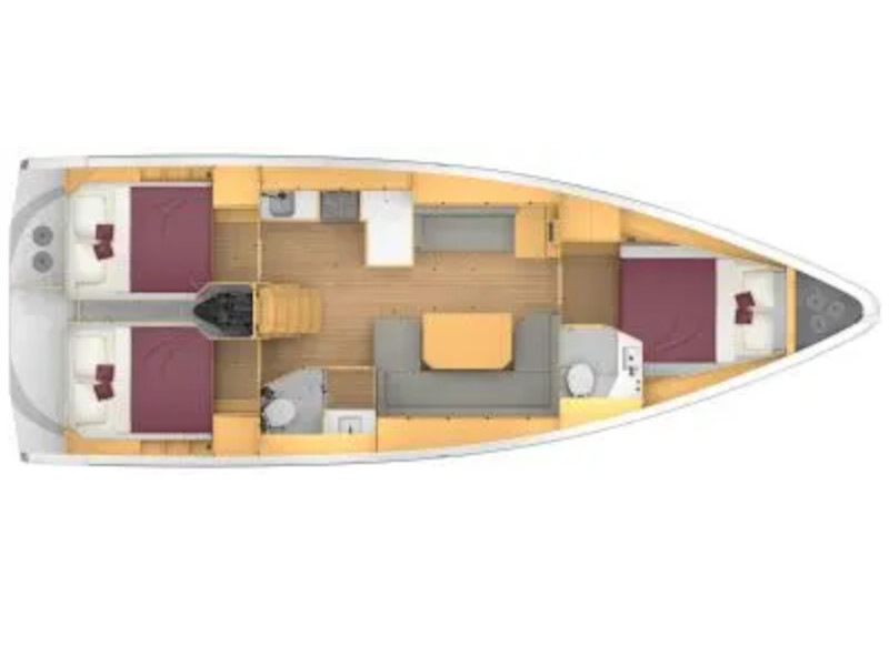 Bavaria C42 - Yacht Charter Punta Ala & Boat hire in Italy Punta Ala Punta Ala 6
