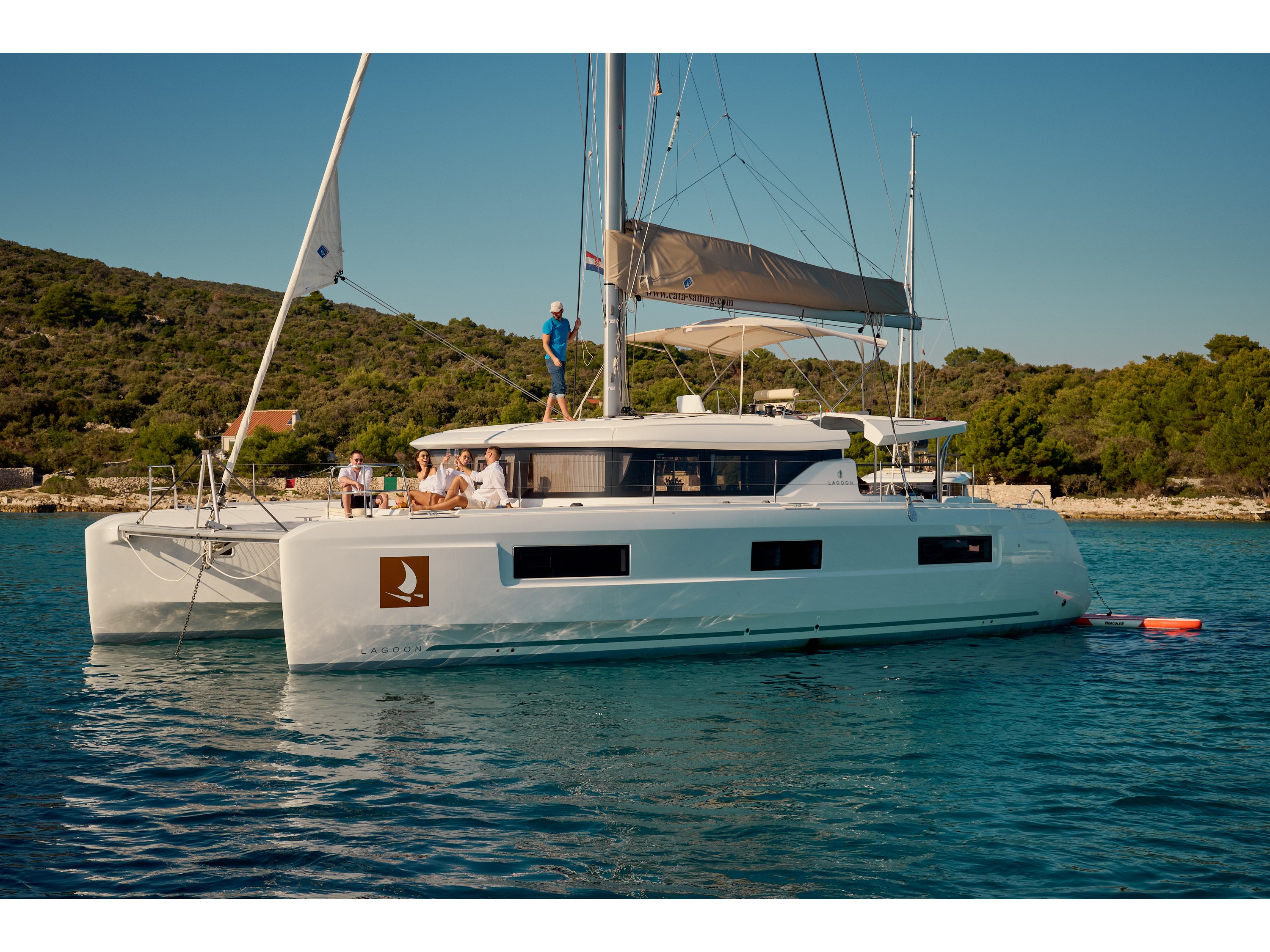 Lagoon 46  - Catamaran Charter Trogir & Boat hire in Croatia Split-Dalmatia Split Trogir Trogir SCT Marina Trogir 4