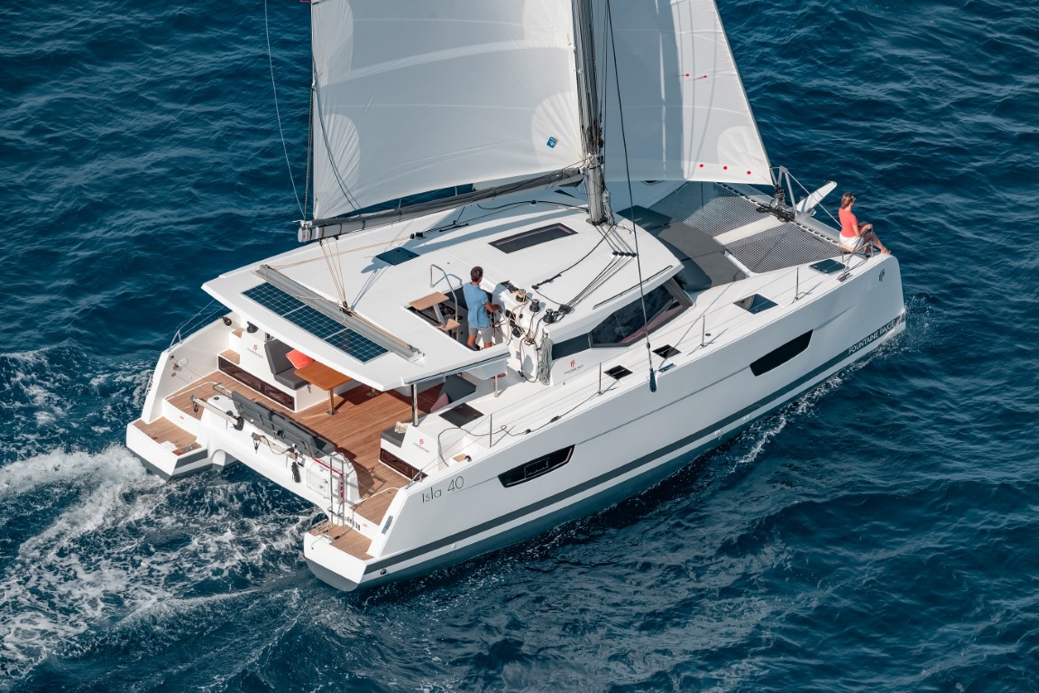 Isla 40 - Catamaran charter Dubrovnik & Boat hire in Croatia Dubrovnik-Neretva Dubrovnik Komolac ACI Marina Dubrovnik 2