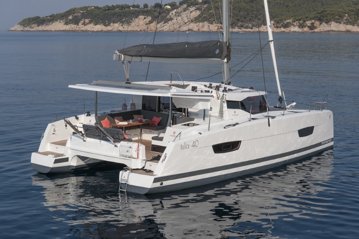 Isla 40 - Catamaran charter Dubrovnik & Boat hire in Croatia Dubrovnik-Neretva Dubrovnik Komolac ACI Marina Dubrovnik 1