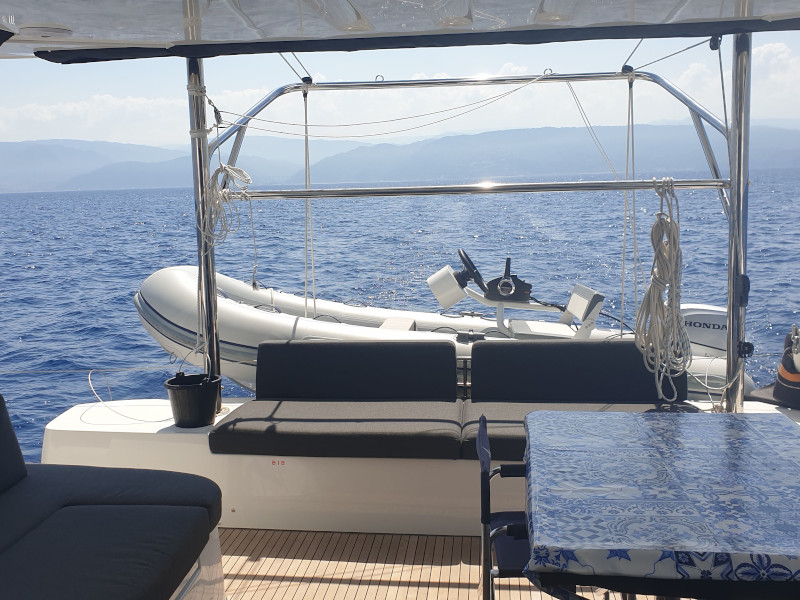 Lagoon 50 - Luxury yacht charter Italy & Boat hire in Italy Sicily Aeolian Islands Capo d'Orlando Capo d'Orlando Marina 3