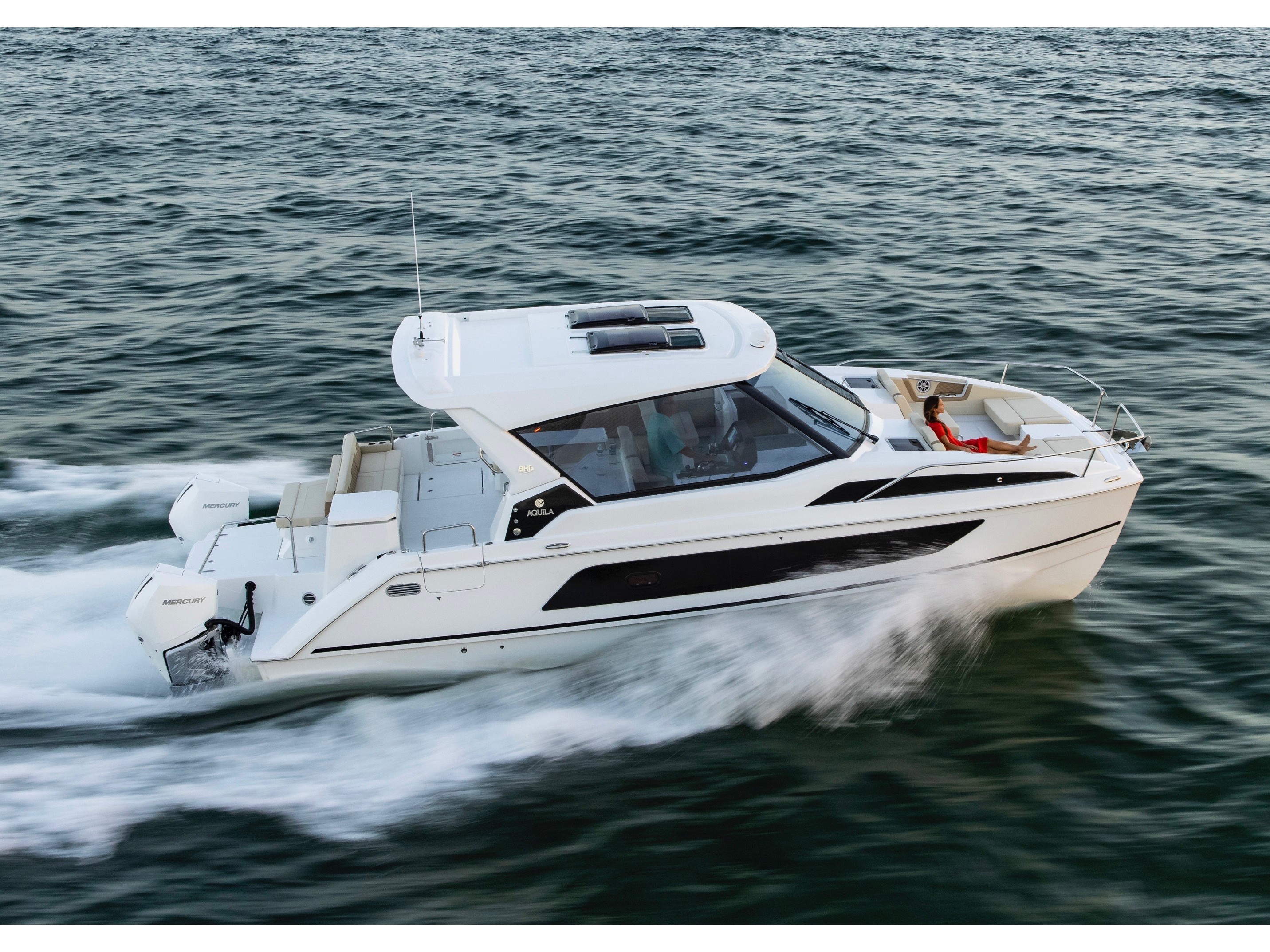 Aquila 36 - Motor Boat Charter Sardinia & Boat hire in Italy Sardinia Costa Smeralda Cannigione Cannigione 2
