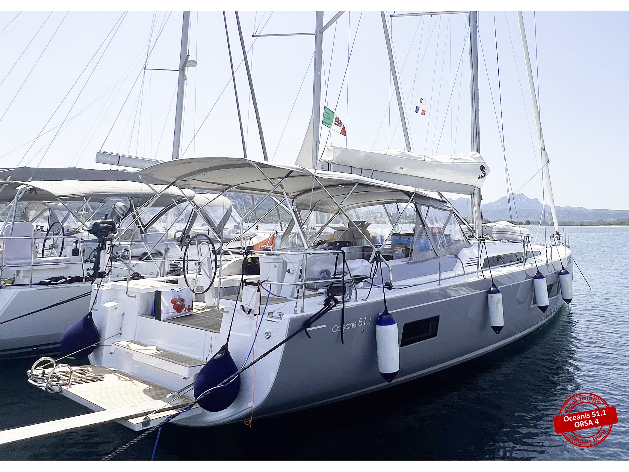 Oceanis 51.1 - Yacht Charter Cannigione & Boat hire in Italy Sardinia Costa Smeralda Cannigione Cannigione 2