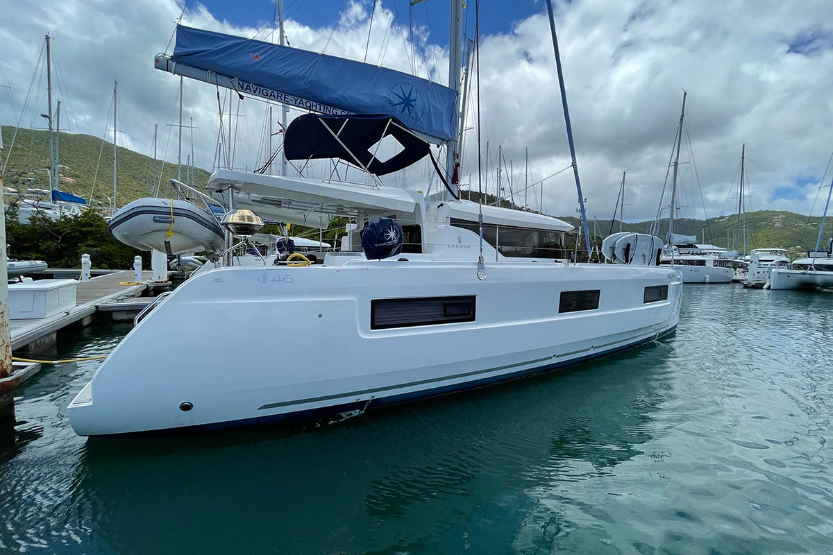 Lagoon 46 - 4 + 2 cab. - Location de yachts dans les îles Vierges britanniques & Boat hire in British Virgin Islands Tortola Nanny Cay Nanny Cay 1