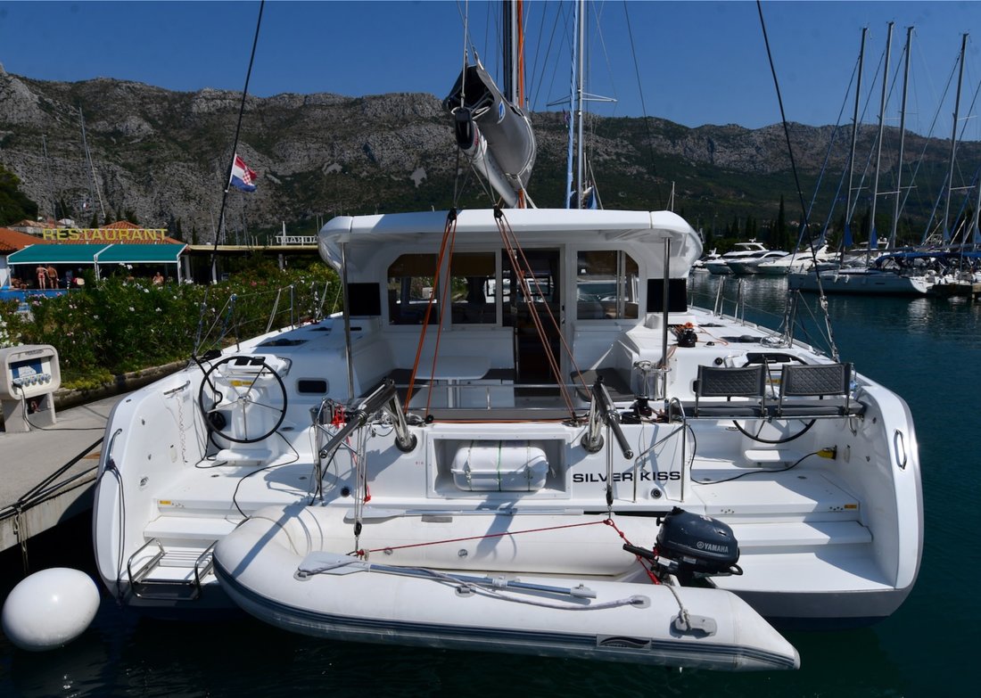 Excess 12 - 4 + 1 + 1 cab. - Catamaran charter Dubrovnik & Boat hire in Croatia Dubrovnik-Neretva Dubrovnik Komolac ACI Marina Dubrovnik 1