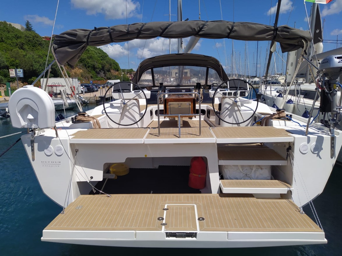 Dufour 56 Exclusive - Yacht Charter Portisco & Boat hire in Italy Sardinia Costa Smeralda Portisco Marina di Portisco 1