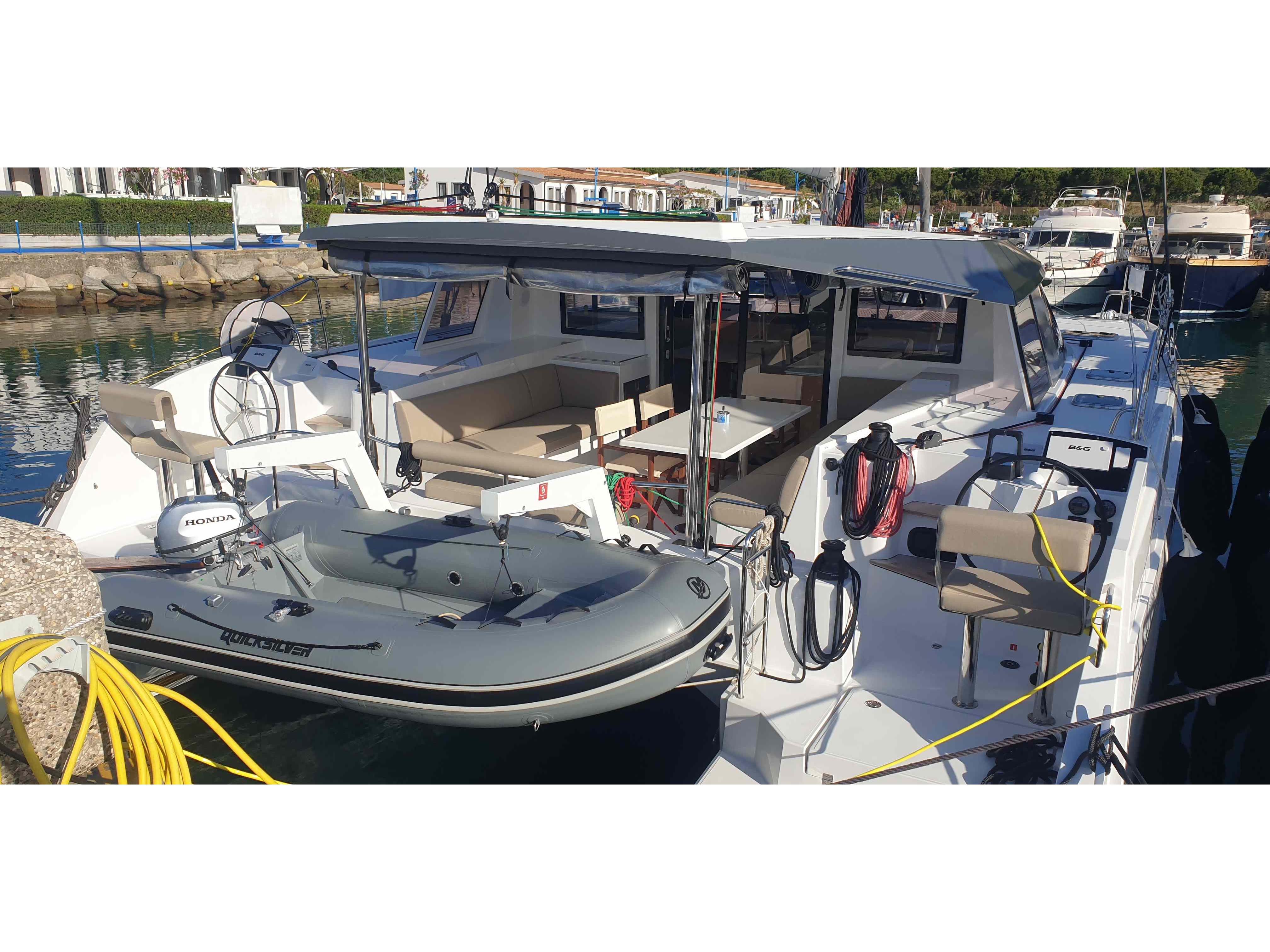 Nautitech 40 Open - Yacht Charter Tropea & Boat hire in Italy Tropea Porto di Tropea 2