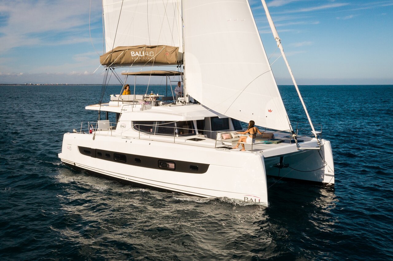 Bali 4.6 - 5 + 1 cab. - Catamaran Charter Zadar & Boat hire in Croatia Zadar Biograd Biograd na Moru Marina Kornati 1