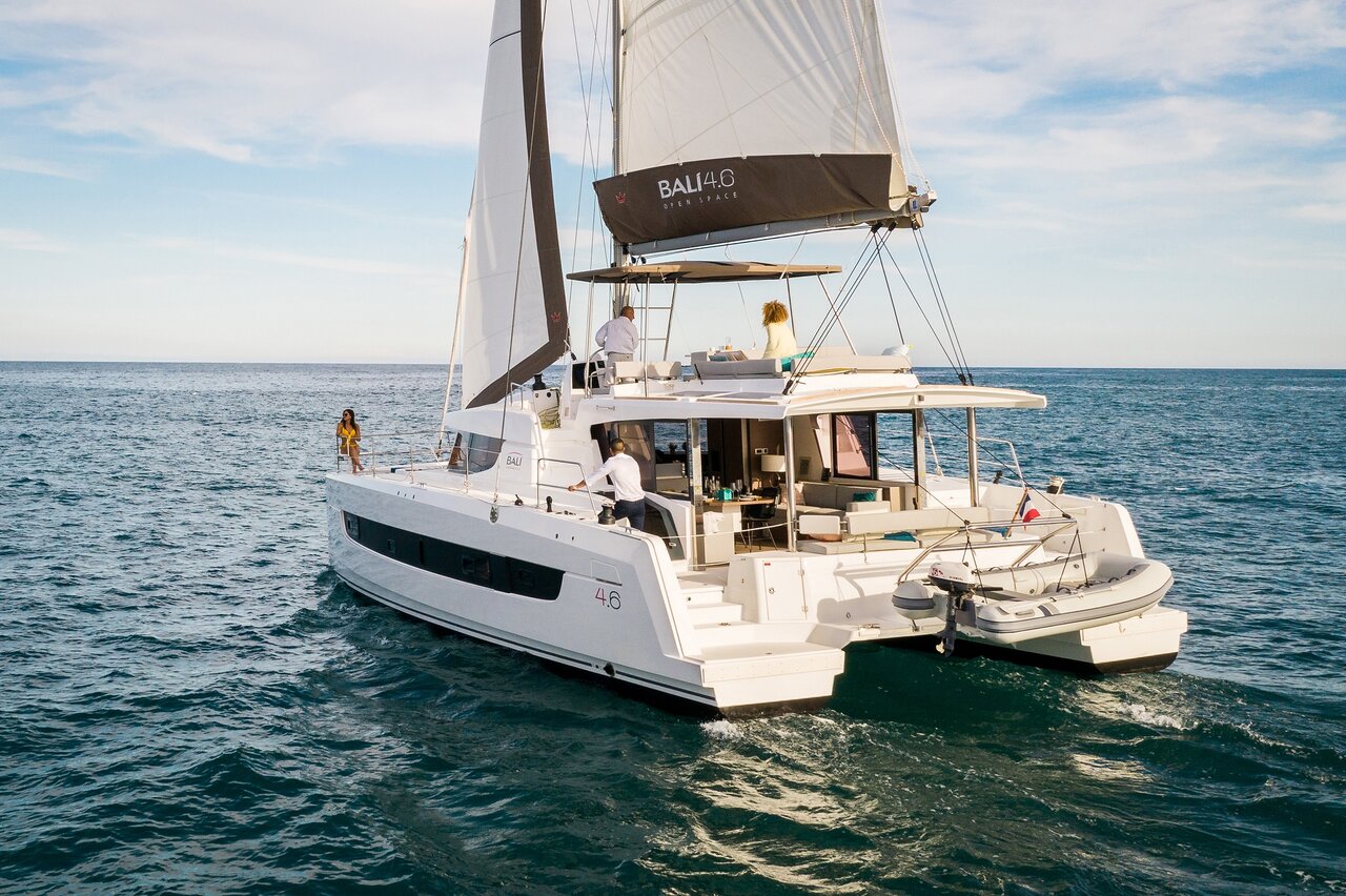 Bali 4.6 - 5 + 1 cab. - Catamaran Charter Zadar & Boat hire in Croatia Zadar Biograd Biograd na Moru Marina Kornati 4