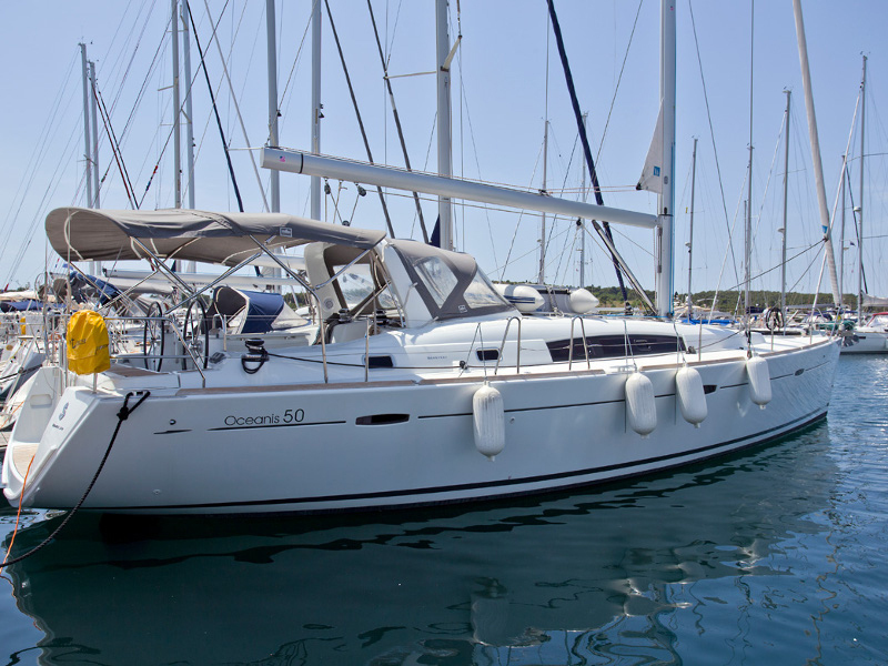 Oceanis 50 Family - Yacht Charter Novi Vinodolski & Boat hire in Croatia Istria and Kvarner Gulf Novi Vinodolski Marina Novi 1