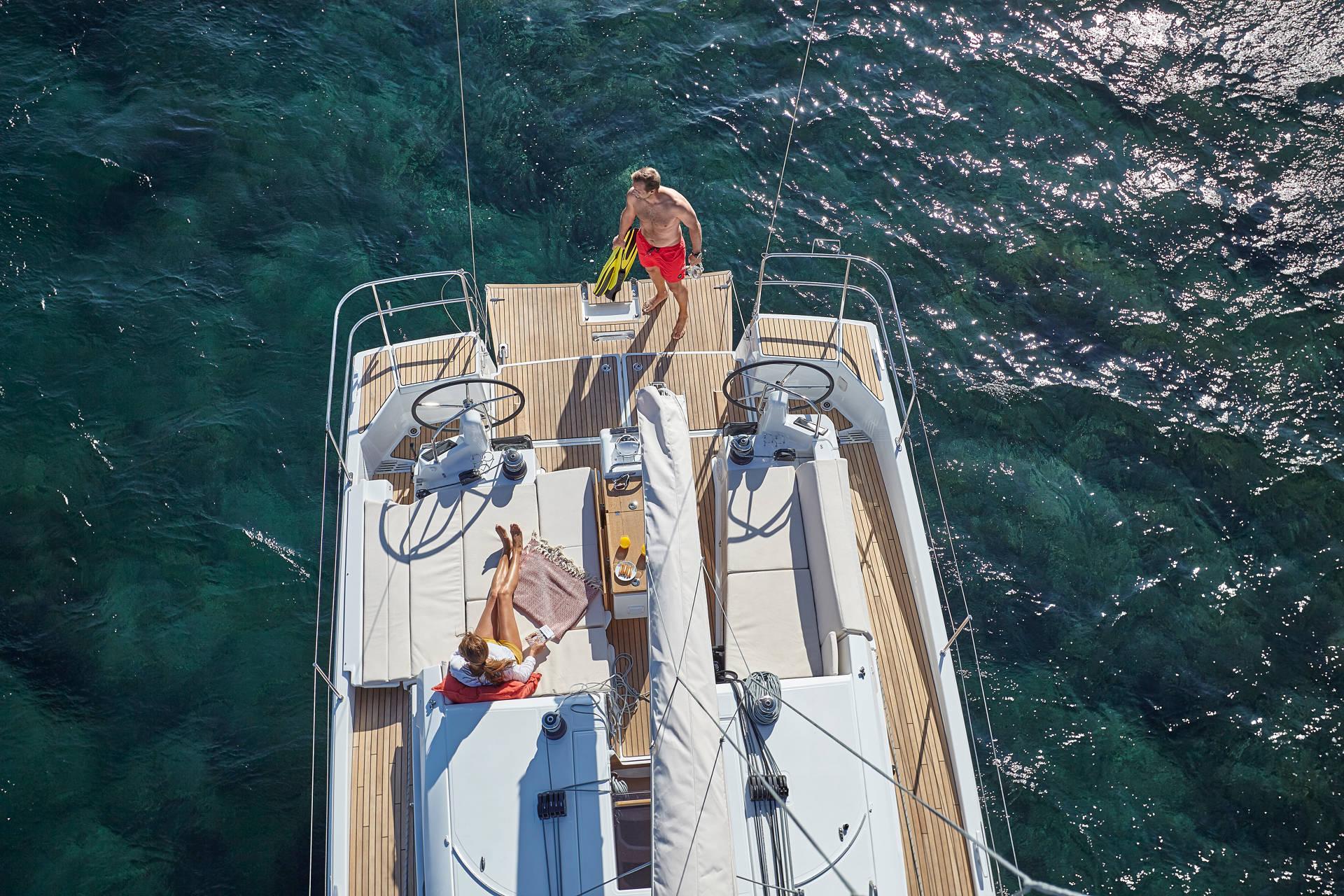 Sun Odyssey 440 - Sailboat Charter USA & Boat hire in United States Florida Florida Keys Key West Ocean's Edge Marina 3