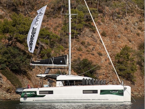 Lagoon 40 - Yacht Charter Fethiye & Boat hire in Turkey Turkish Riviera Lycian coast Fethiye Fethiye port 4