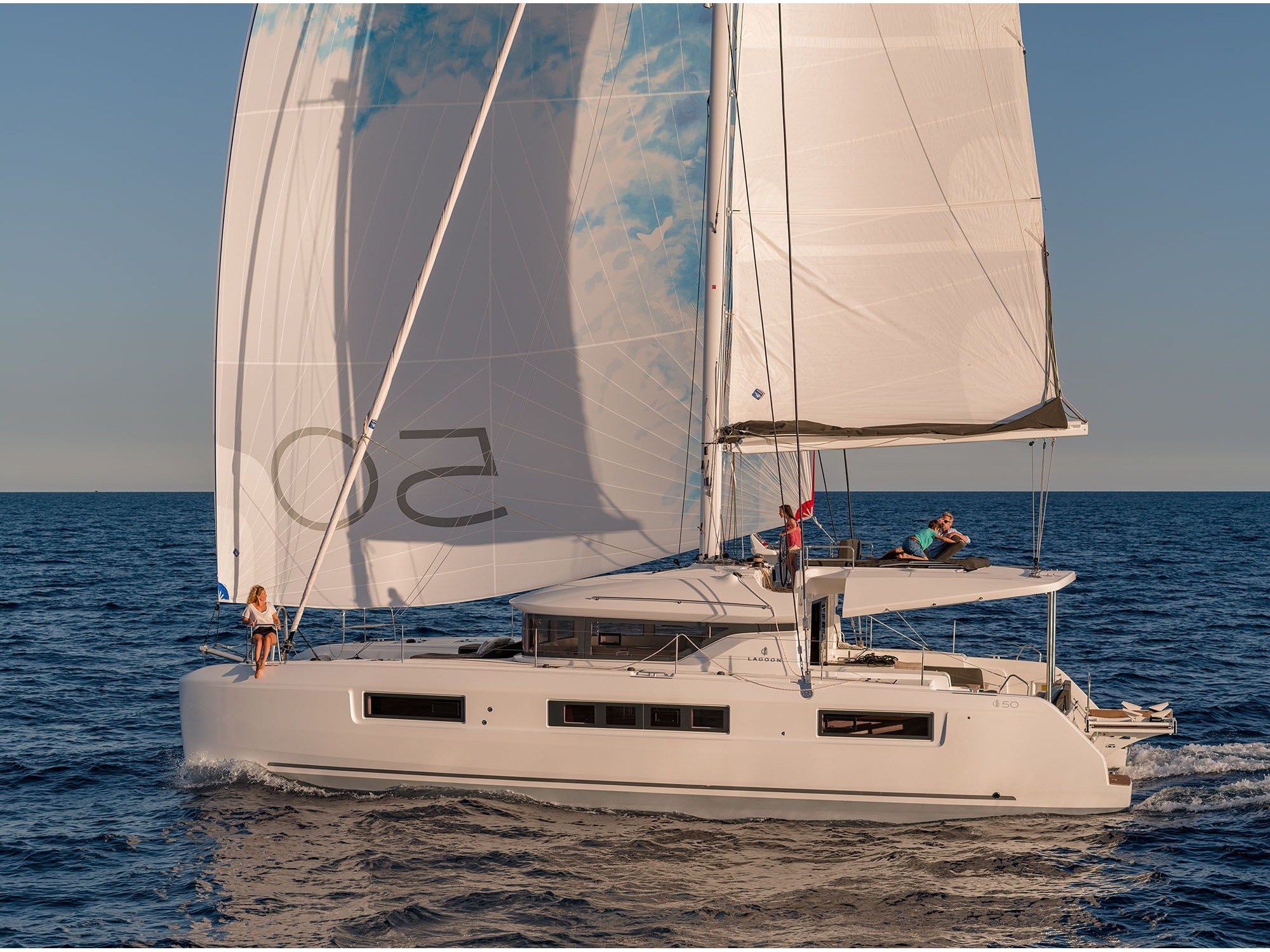 Lagoon 50 - Catamaran charter Fethiye & Boat hire in Turkey Turkish Riviera Lycian coast Fethiye Yacht Classic Hotel 1