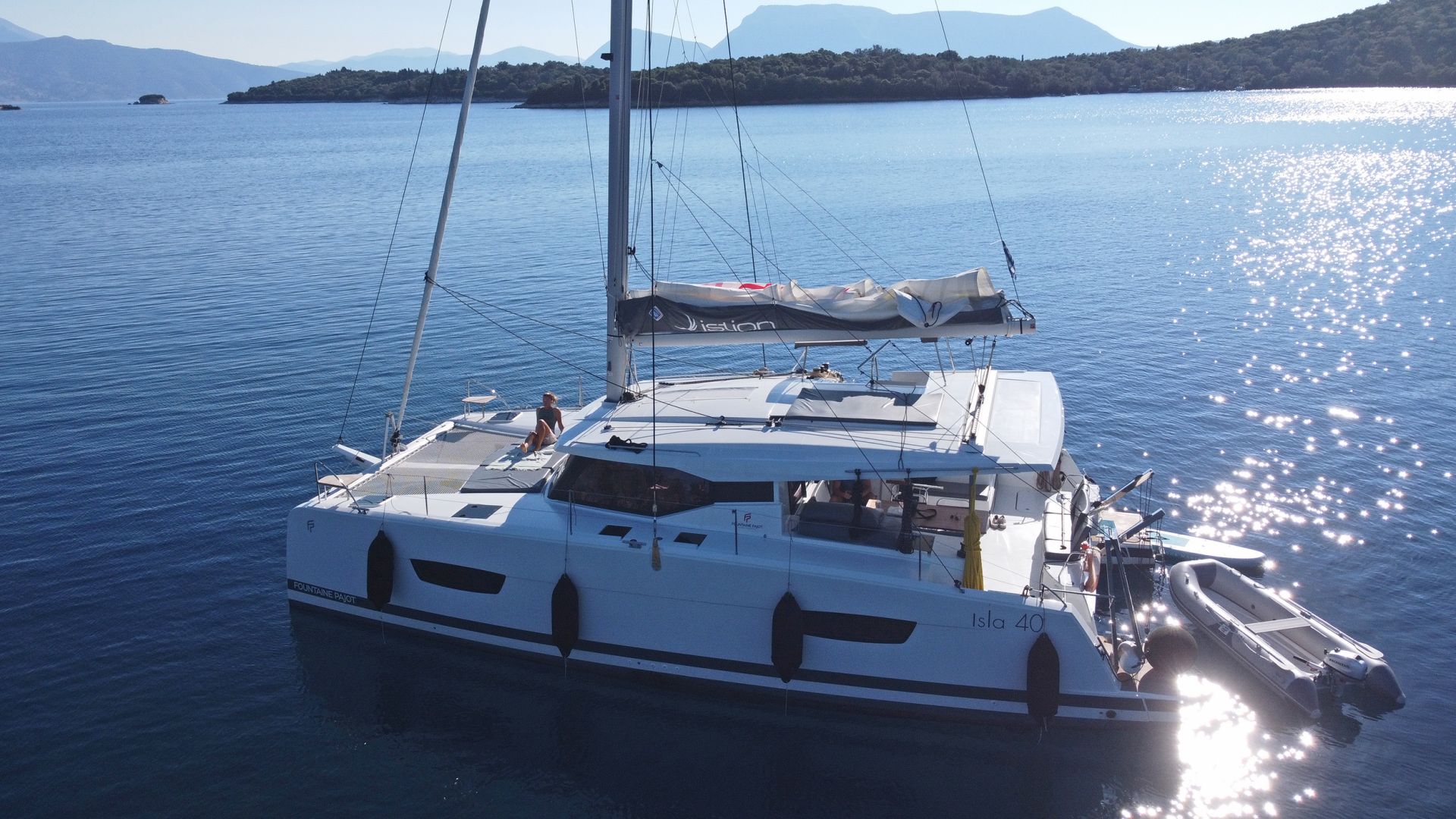Fountaine Pajot Isla 40 - 4 + 1 cab. - Catamaran charter Lefkada & Boat hire in Greece Ionian Sea South Ionian Lefkada Lefkas Lefkas Marina 6