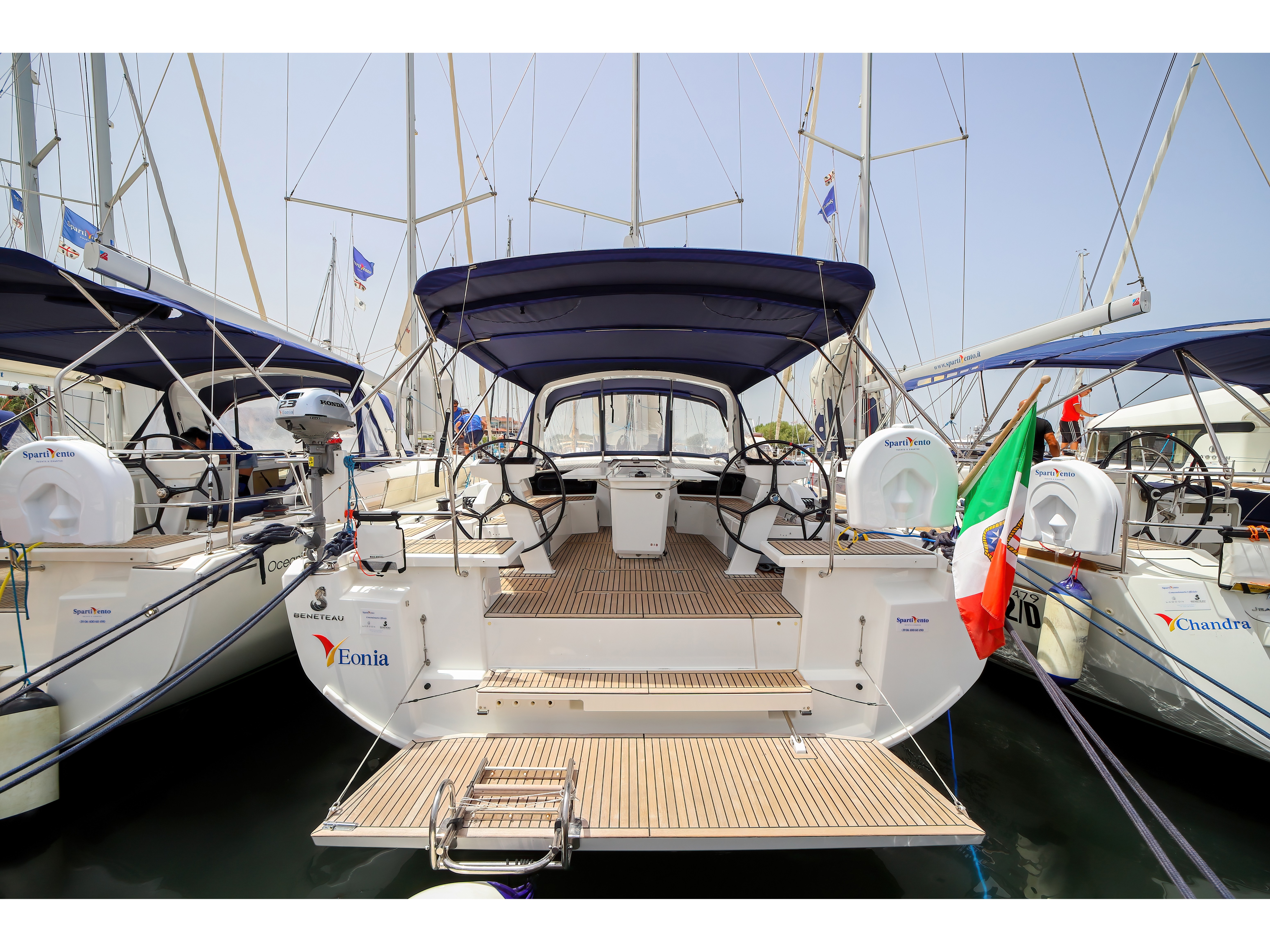 Oceanis 46.1 - Sailboat Charter Sardinia & Boat hire in Italy Sardinia Costa Smeralda Olbia Marina di Olbia 2