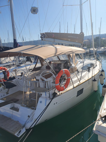 Elan 40 Impression - Yacht Charter Ploče & Boat hire in Croatia Dubrovnik-Neretva Ploče Ploče City Port 2