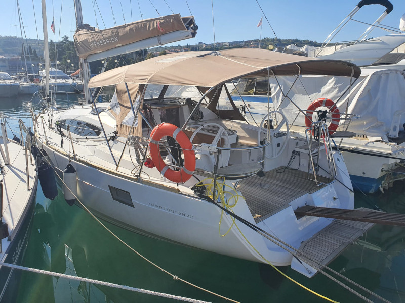 Elan 40 Impression - Yacht Charter Ploče & Boat hire in Croatia Dubrovnik-Neretva Ploče Ploče City Port 1