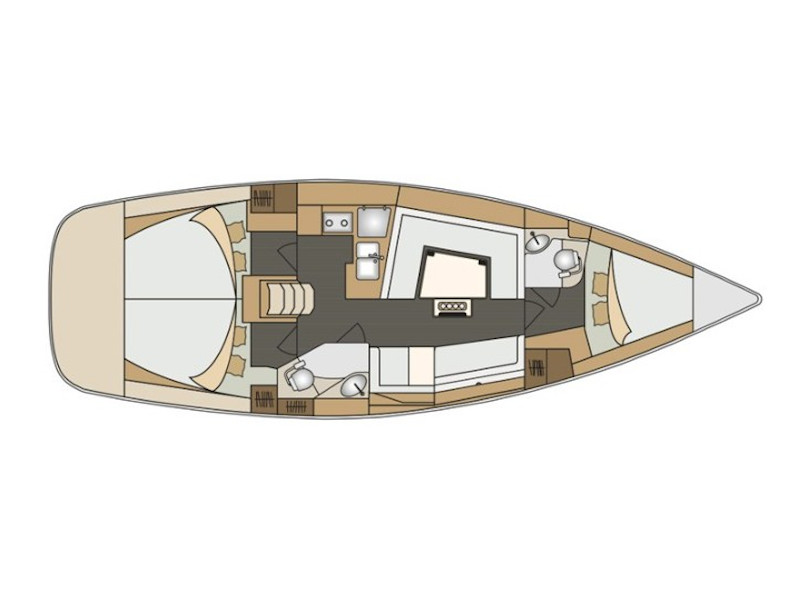 Elan 40 Impression - Yacht Charter Ploče & Boat hire in Croatia Dubrovnik-Neretva Ploče Ploče City Port 4