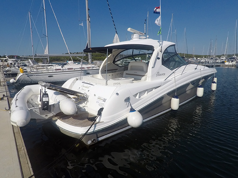 Sea Ray 455 - Motor Boat Charter worldwide & Boat hire in Croatia Šibenik Marina Mandalina 1