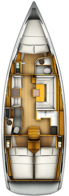 Sun Odyssey 419 - Yacht Charter Punta Ala & Boat hire in Italy Punta Ala Punta Ala 3