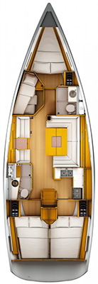 Sun Odyssey 449 - Yacht Charter Punta Ala & Boat hire in Italy Punta Ala Punta Ala 3